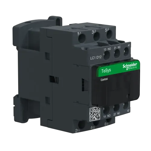 Контактор 12 A, катушка 220 В AC, 3 полюса, LC1D12M7 Schneider Electric