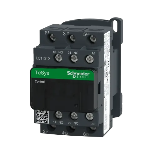 Контактор 12 A, катушка 220 В AC, 3 полюса, LC1D12M7 Schneider Electric