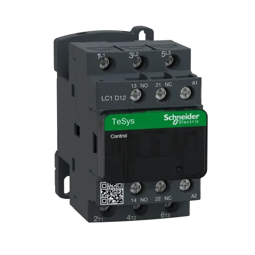 Контактор 12 A, катушка 220 В AC, 3 полюса, LC1D12M7 Schneider Electric