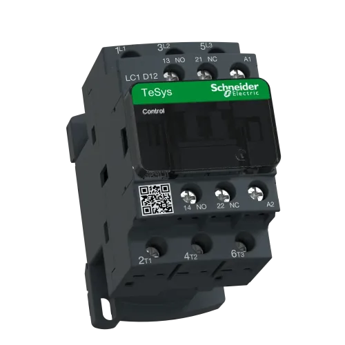 Контактор 12 A, катушка 220 В AC, 3 полюса, LC1D12M7 Schneider Electric
