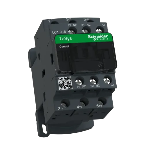 Контактор 18 A, катушка 220 В AC, 3 полюса, LC1D18M7 Schneider Electric
