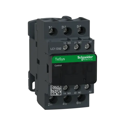 Контактор 32 A, катушка 220 В AC, 3 полюса, LC1D32M7 Schneider Electric