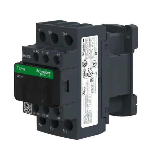 Контактор 32 A, катушка 220 В AC, 3 полюса, LC1D32M7 Schneider Electric