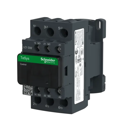 Контактор 32 A, катушка 220 В AC, 3 полюса, LC1D32M7 Schneider Electric