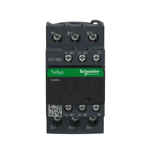 Контактор 32 A, катушка 220 В AC, 3 полюса, LC1D32M7 Schneider Electric