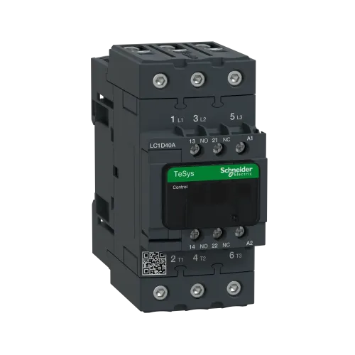 Контактор 40 A, катушка 220 В AC, 3 полюса, LC1D40AM7 Schneider Electric