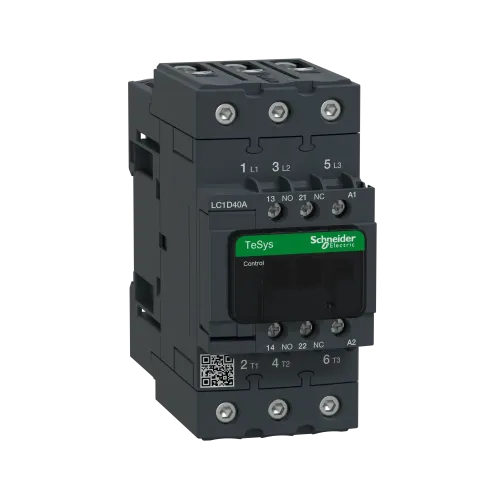 Контактор 40 A, катушка 220 В AC, 3 полюса, LC1D40AM7 Schneider Electric