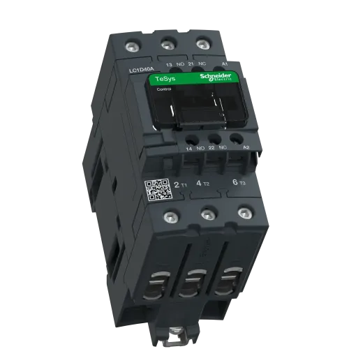 Контактор 40 A, катушка 220 В AC, 3 полюса, LC1D40AM7 Schneider Electric