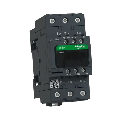 Контактор 40 A, катушка 220 В AC, 3 полюса, LC1D40AM7 Schneider Electric