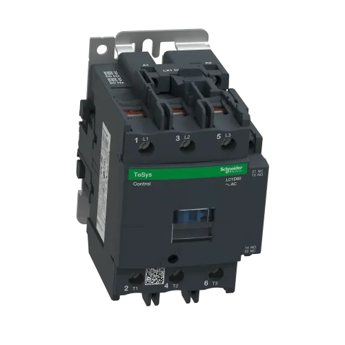 Контактор 80 A, катушка 220 В AC, 3 полюса, LC1D80M7 Schneider Electric