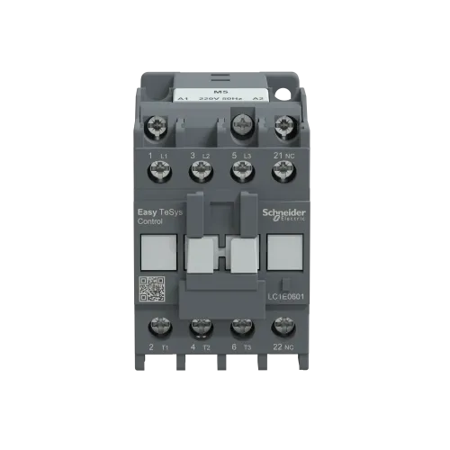 Контактор E 1НЗ, 6А 400В AC3 220В 50ГЦ LC1E0601M5
