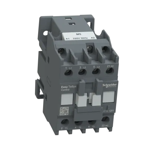 Контактор E 1НЗ, 12А 400В AC3 220В 50ГЦ LC1E1201M5