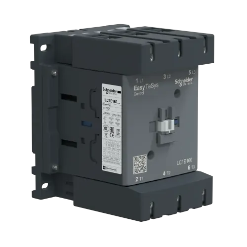 Контактор 3Р, 160A, НО+НЗ, 380В, AC3.220VAC50ГЦ LC1E160M5