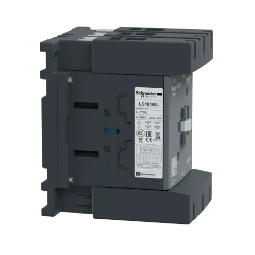 Контактор 3Р, 160A, НО+НЗ, 380В, AC3.220VAC50ГЦ LC1E160M5