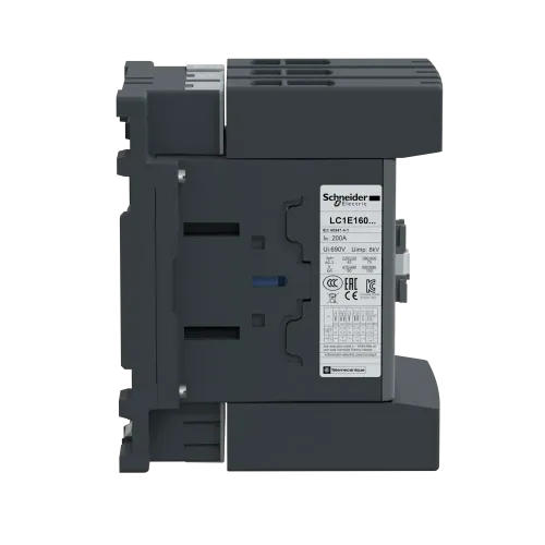 Контактор 3Р, 160A, НО+НЗ, 380В, AC3.220VAC50ГЦ LC1E160M5