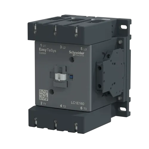Контактор 3Р, 160A, НО+НЗ, 380В, AC3.220VAC50ГЦ LC1E160M5