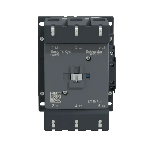 Контактор 3Р, 160A, НО+НЗ, 380В, AC3.220VAC50ГЦ LC1E160M5