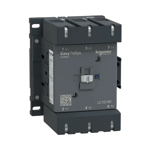 Контактор 3Р, 160A, НО+НЗ, 380В, AC3.220VAC50ГЦ LC1E160M5