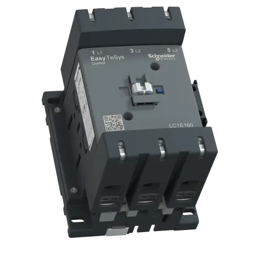 Контактор 3Р, 160A, НО+НЗ, 380В, AC3.220VAC50ГЦ LC1E160M5