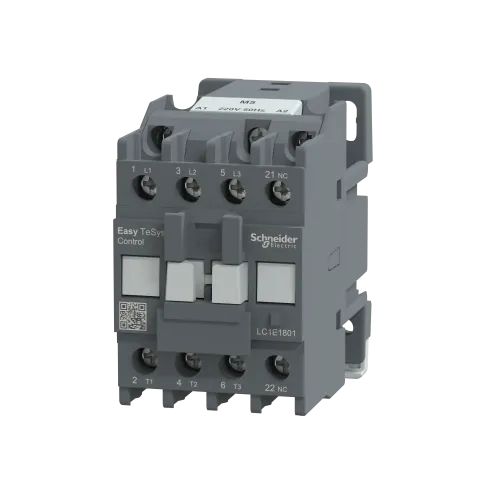 Контактор E 1НЗ 18А 400В AC3 220В 50Гц LC1E1801M5