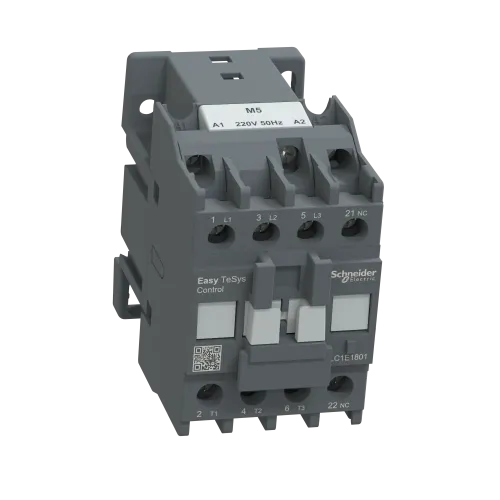 Контактор E 1НЗ 18А 400В AC3 220В 50Гц LC1E1801M5