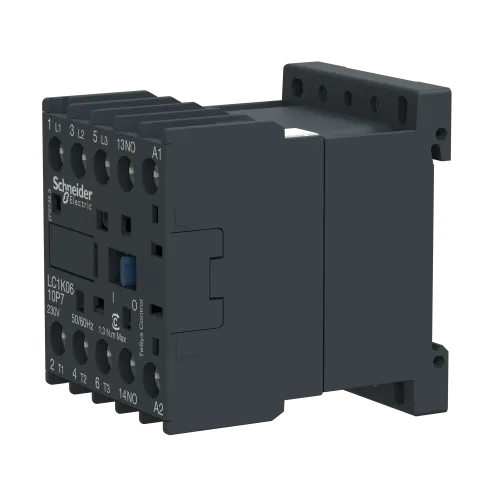 Контактор 9 A, катушка 220В AC, 3 полюса, LC1K0910M7 Schneider Electric