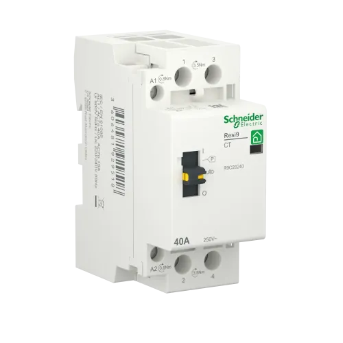 Контактор 40А, 2 полюса, Resi9 R9C20240 Schneider Electric