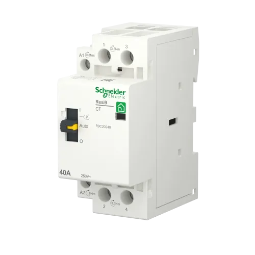 Контактор 40А, 2 полюса, Resi9 R9C20240 Schneider Electric