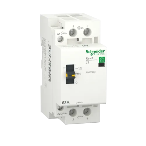 Контактор 63А, 2 полюса, Resi9 R9C20263 Schneider Electric