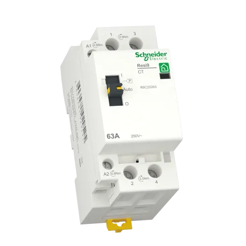Контактор 63А, 2 полюса, Resi9 R9C20263 Schneider Electric