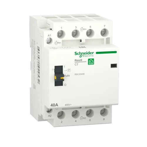 Контактор 40А, 4 полюса, Resi9 R9C20440 Schneider Electric