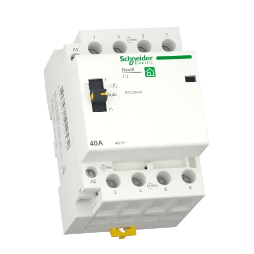 Контактор 40А, 4 полюса, Resi9 R9C20440 Schneider Electric