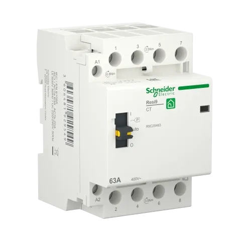 Контактор 63А, 4 полюса, Resi9 R9C20463 Schneider Electric