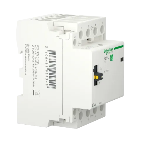 Контактор 63А, 4 полюса, Resi9 R9C20463 Schneider Electric