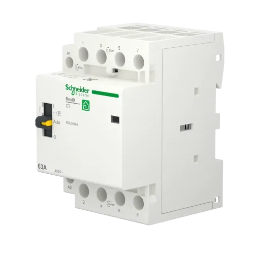 Контактор 63А, 4 полюса, Resi9 R9C20463 Schneider Electric