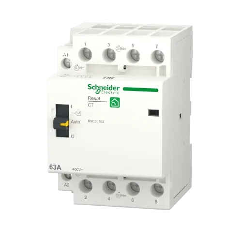 Контактор 63А, 4 полюса, Resi9 R9C20463 Schneider Electric