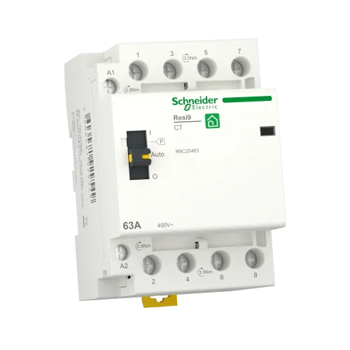 Контактор 63А, 4 полюса, Resi9 R9C20463 Schneider Electric