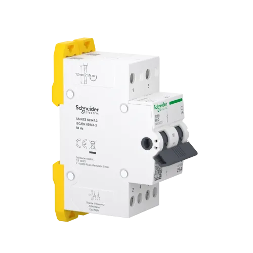Переключатель ввода резерва 25А, 2 полюса, iSSW Acti9 Schneider Electric A9SCO225