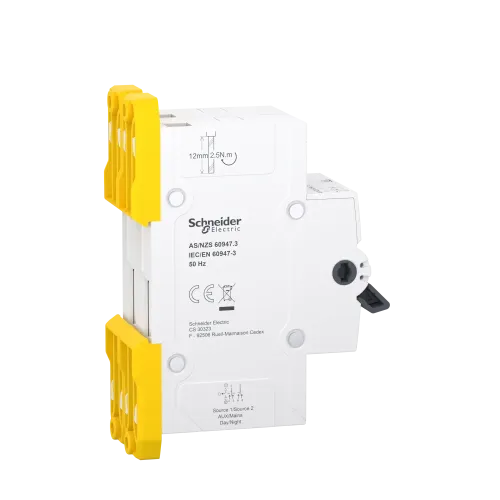 Переключатель ввода резерва 25А, 2 полюса, iSSW Acti9 Schneider Electric A9SCO225