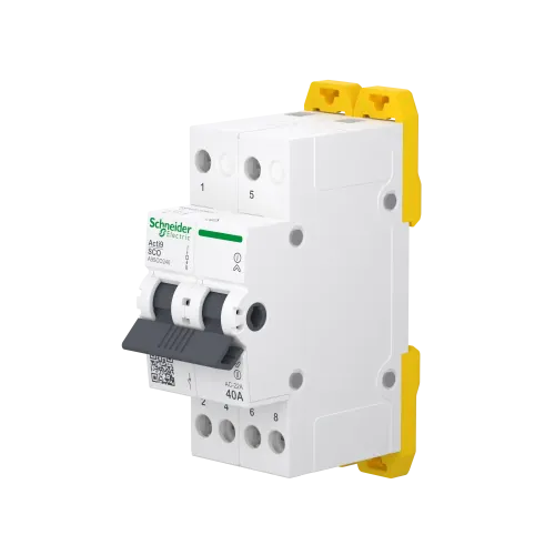 Переключатель ввода резерва 40А, 2 полюса, iSSW Acti9 Schneider Electric A9SCO240
