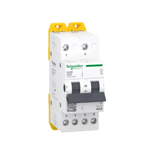 Переключатель ввода резерва 40А, 2 полюса, iSSW Acti9 Schneider Electric A9SCO240