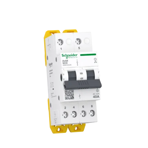 Переключатель ввода резерва 40А, 2 полюса, iSSW Acti9 Schneider Electric A9SCO240