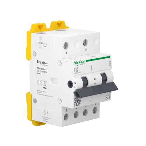 Переключатель ввода резерва 63А, 2 полюса, iSSW Acti9 Schneider Electric A9SCO263