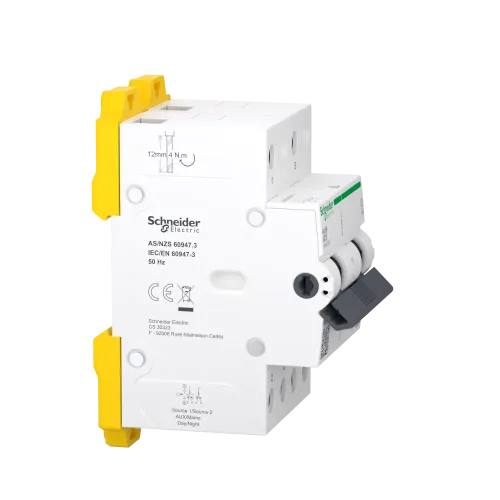 Переключатель ввода резерва 63А, 2 полюса, iSSW Acti9 Schneider Electric A9SCO263