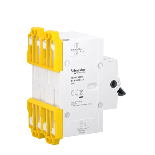 Переключатель ввода резерва 63А, 2 полюса, iSSW Acti9 Schneider Electric A9SCO263