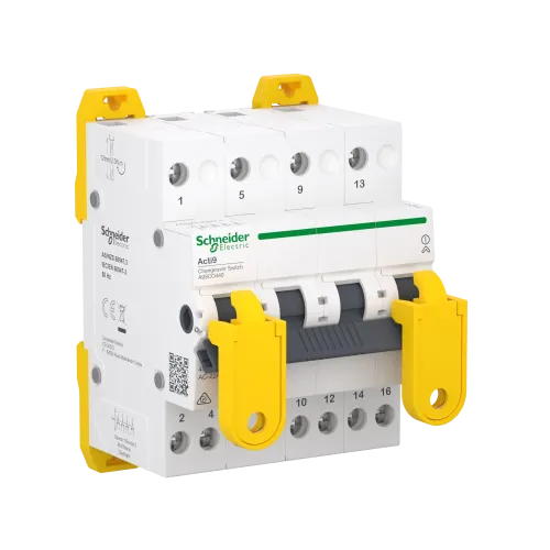 Переключатель ввода резерва 40А, 4 полюса, iSSW Acti9 Schneider Electric A9SCO440