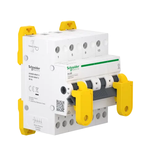 Переключатель ввода резерва 40А, 4 полюса, iSSW Acti9 Schneider Electric A9SCO440