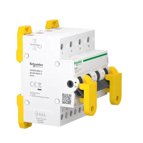 Переключатель ввода резерва 40А, 4 полюса, iSSW Acti9 Schneider Electric A9SCO440
