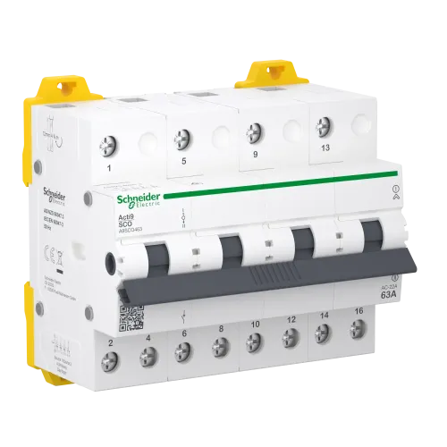 Переключатель ввода резерва 63А, 4 полюса, iSSW Acti9 Schneider Electric A9SCO463