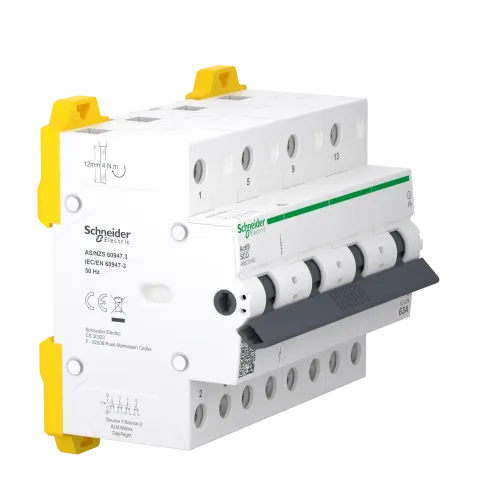 Переключатель ввода резерва 63А, 4 полюса, iSSW Acti9 Schneider Electric A9SCO463
